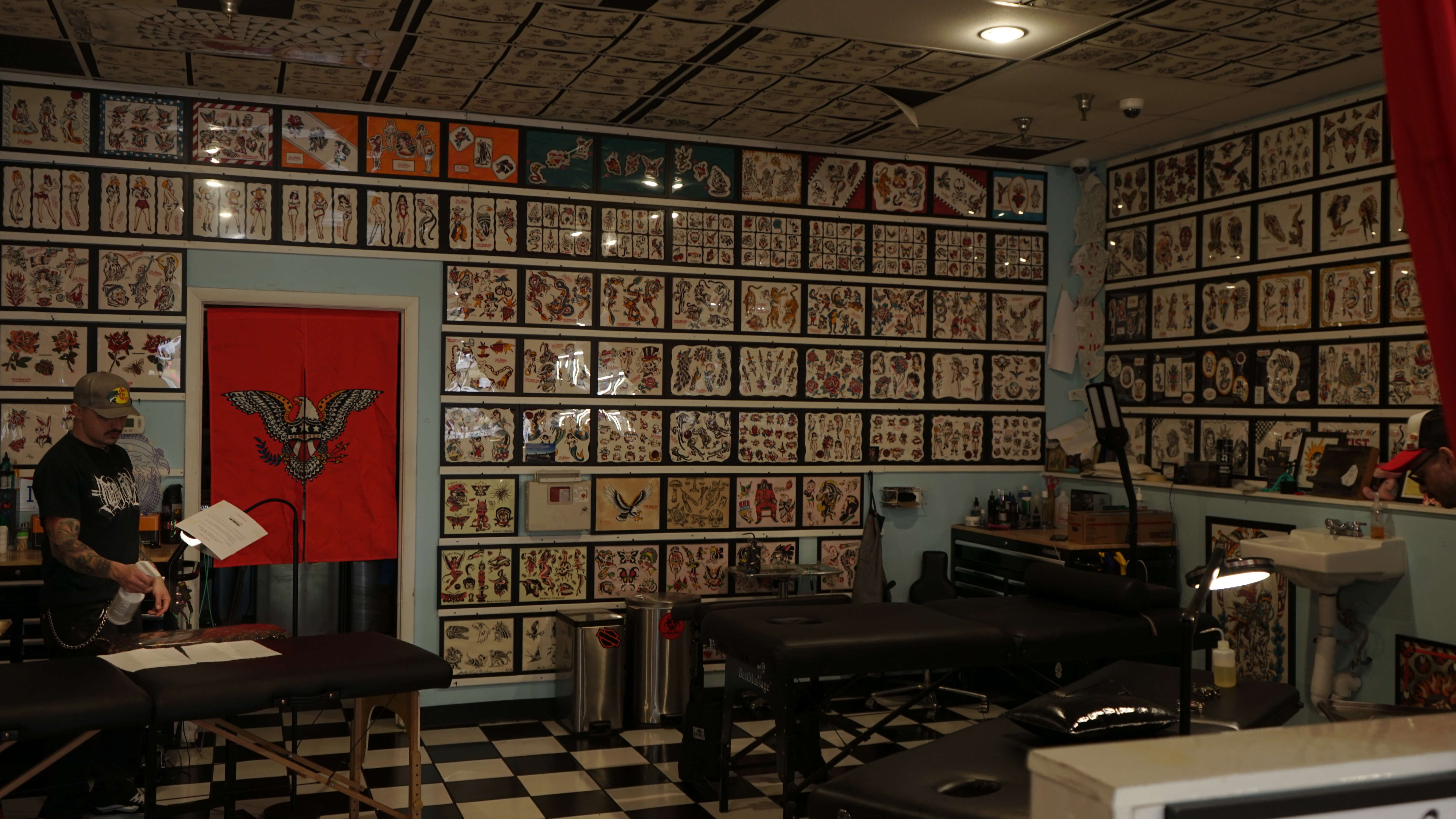 The Parlor barber and tattoo shop