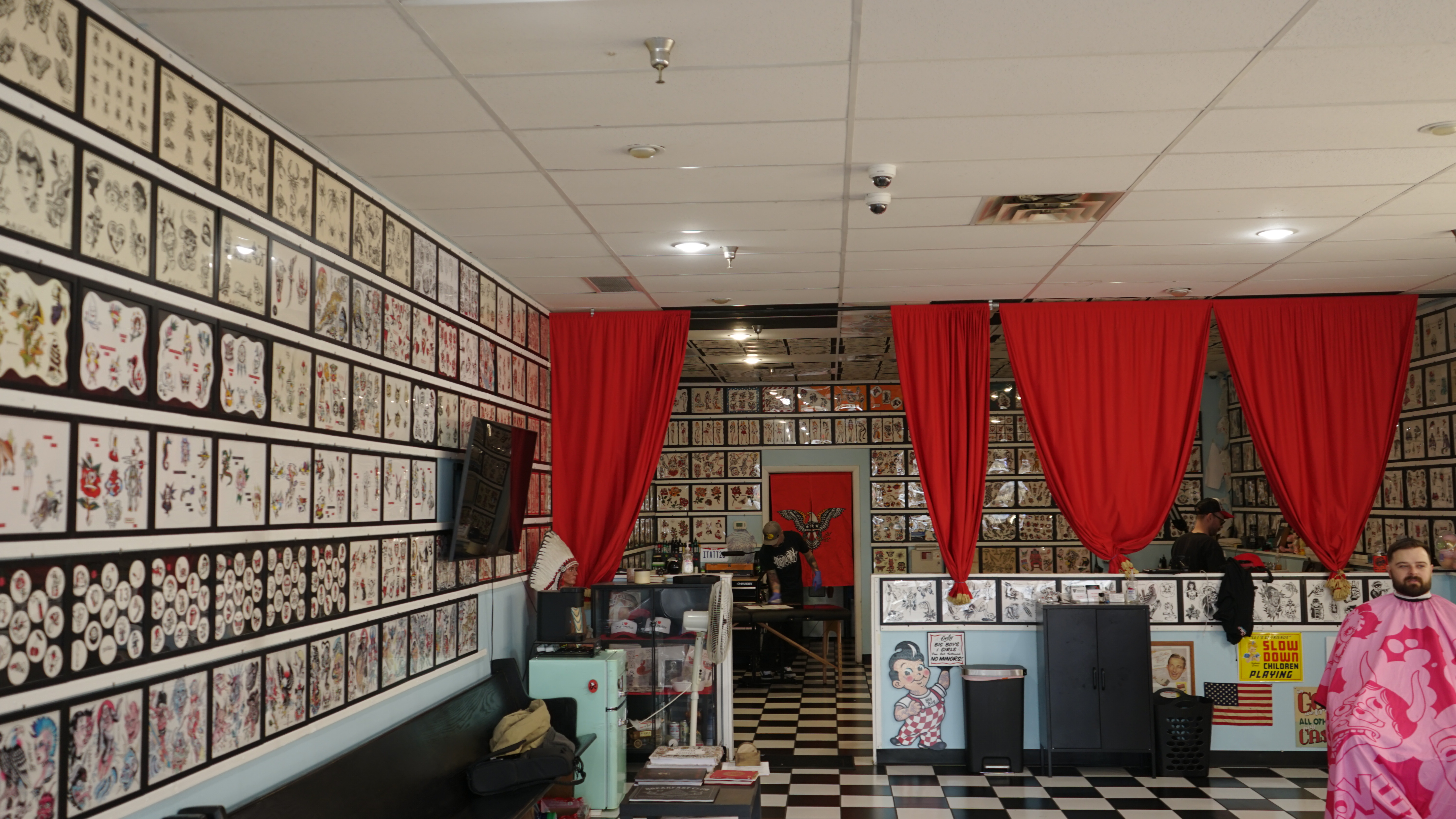 The Parlor barber and tattoo shop