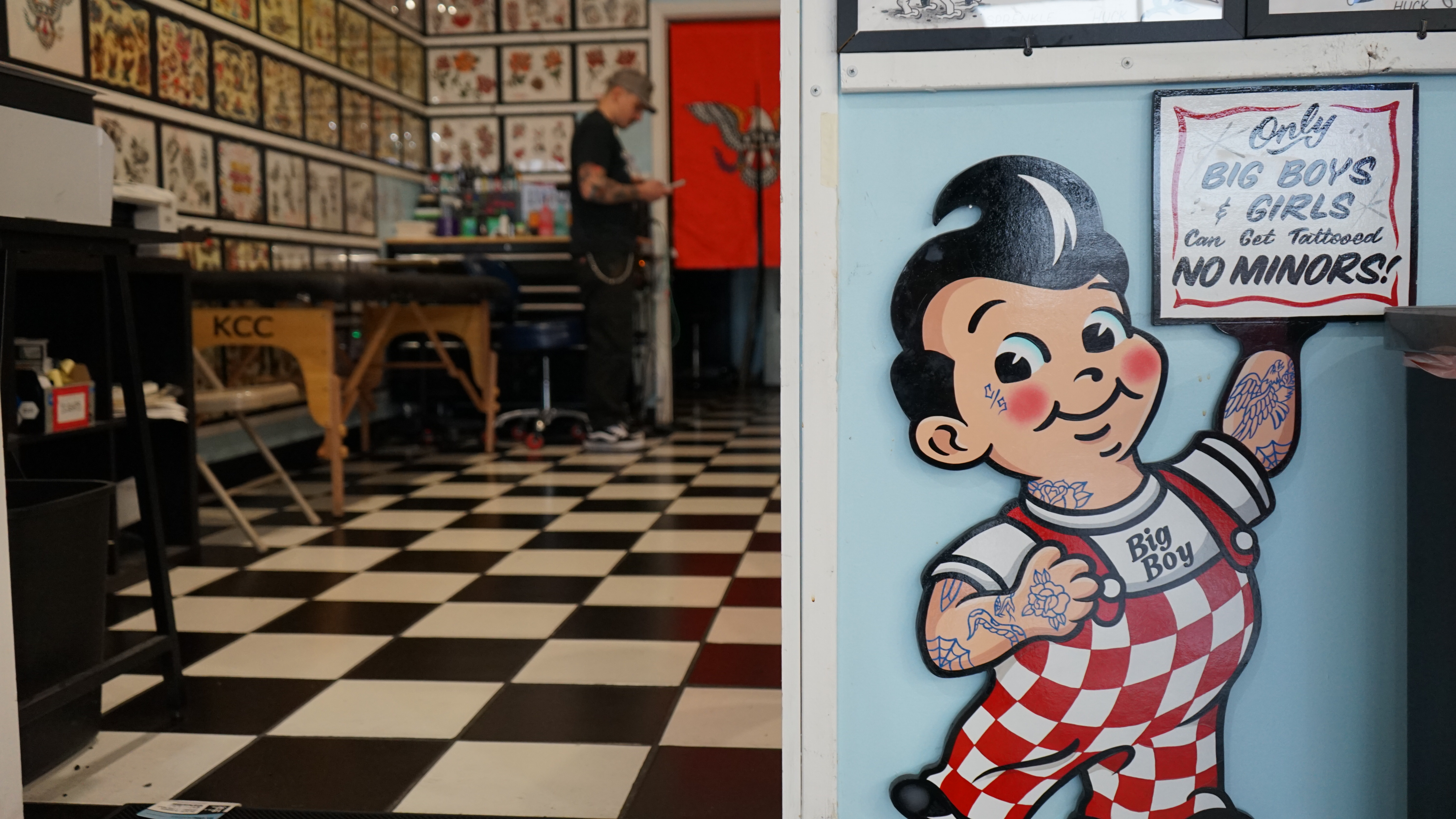 The Parlor barber and tattoo shop