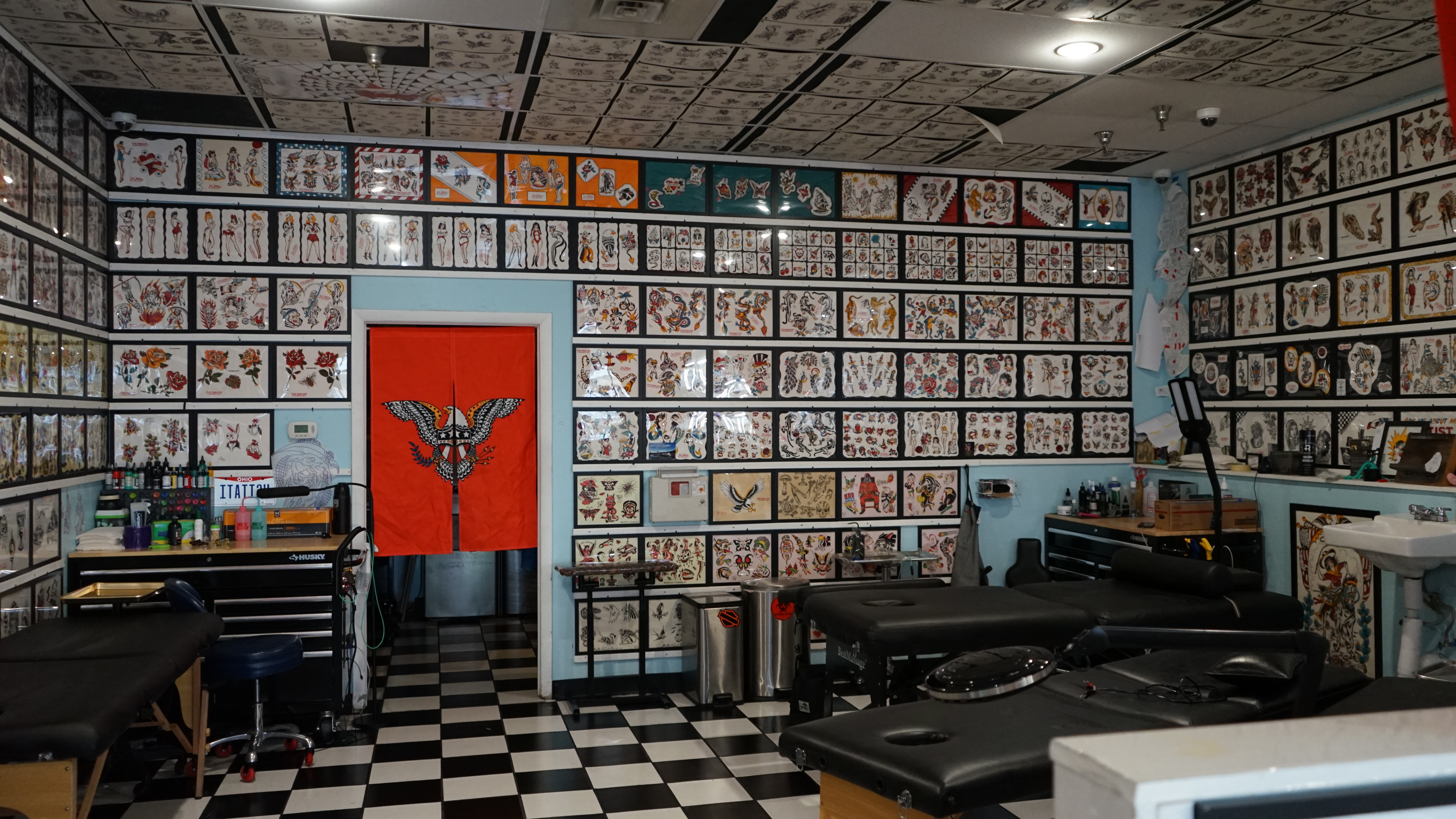 The Parlor barber and tattoo shop