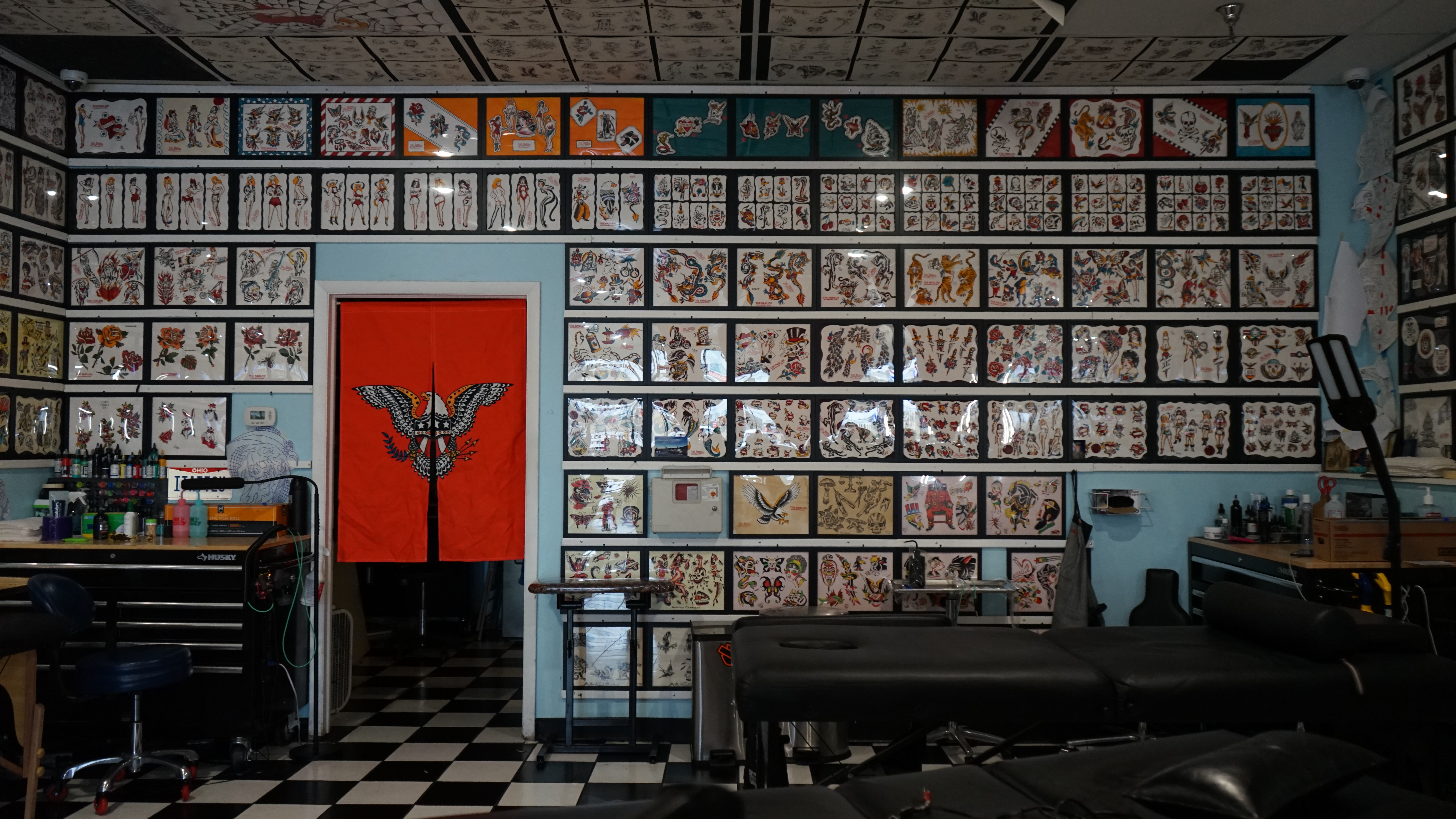 The Parlor barber and tattoo shop