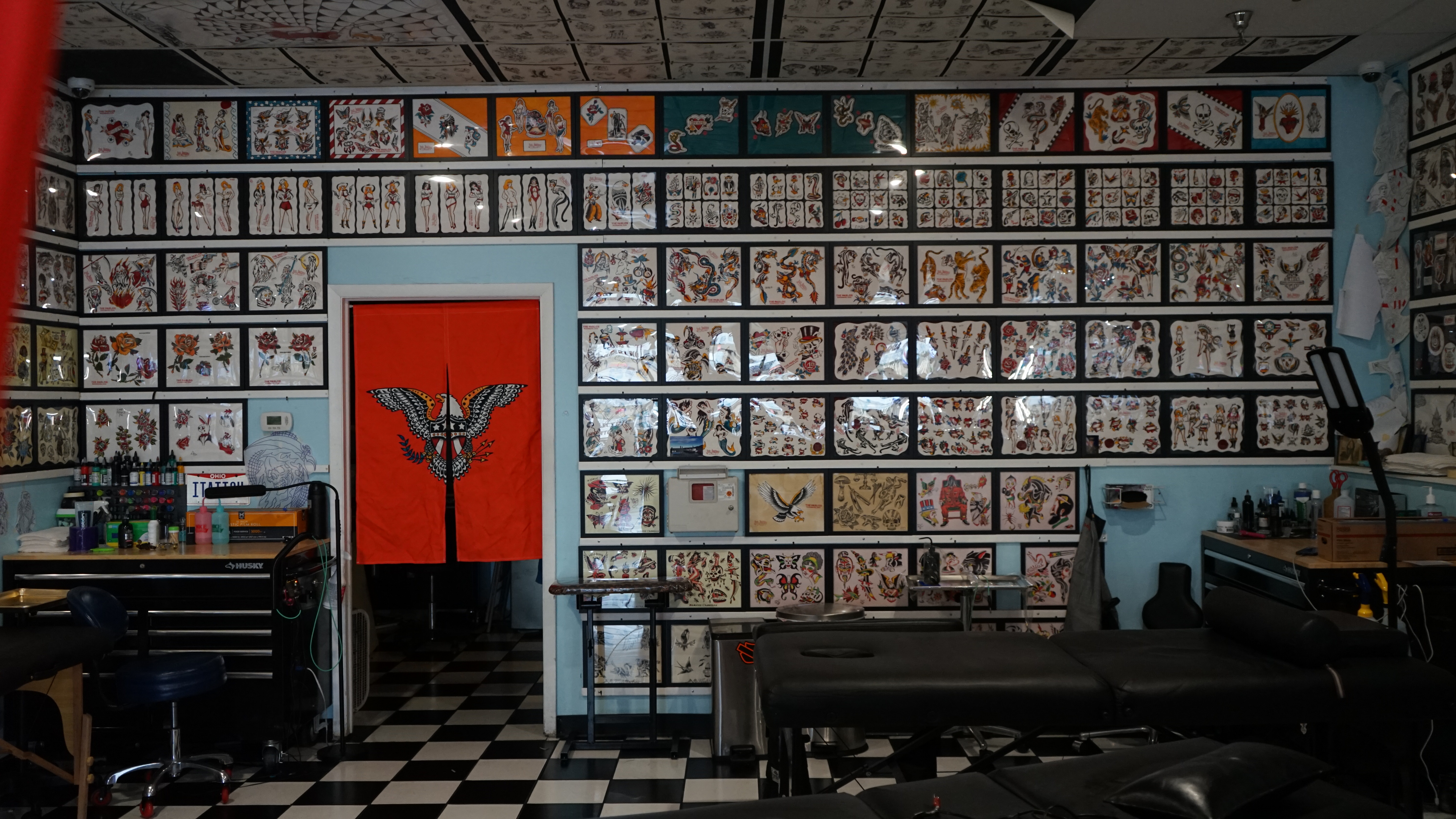 The Parlor barber and tattoo shop