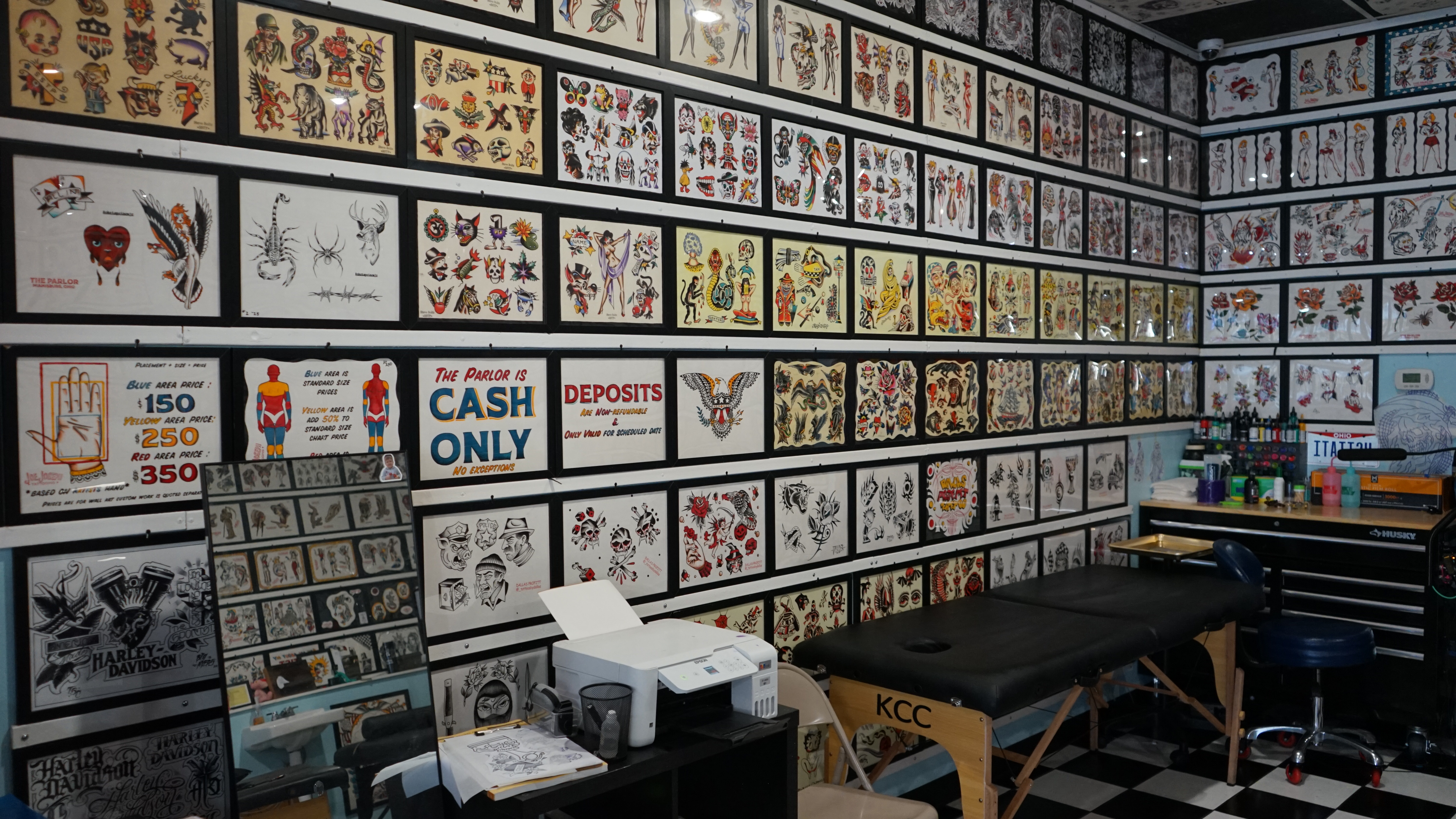 The Parlor barber and tattoo shop