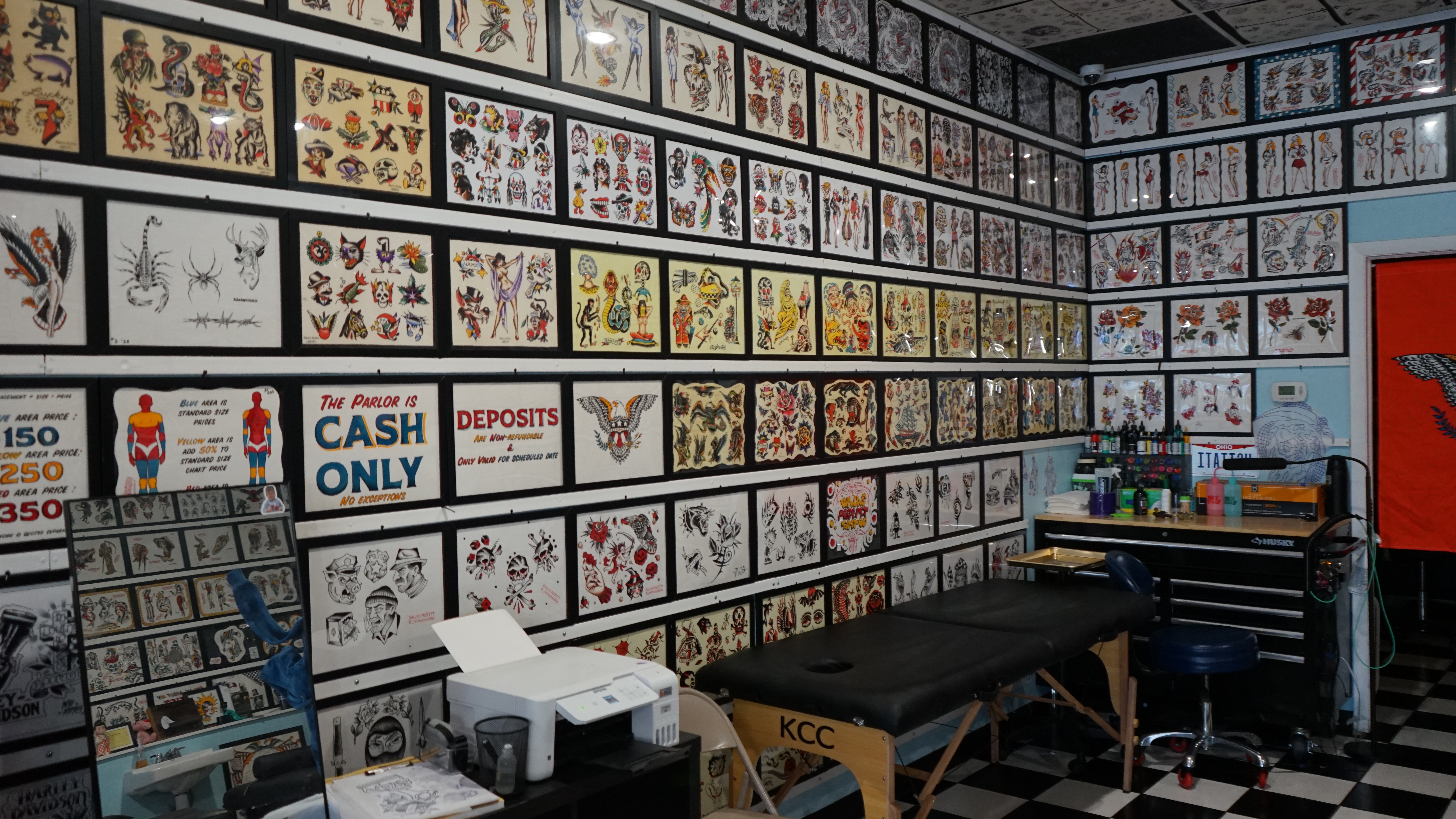 The Parlor barber and tattoo shop