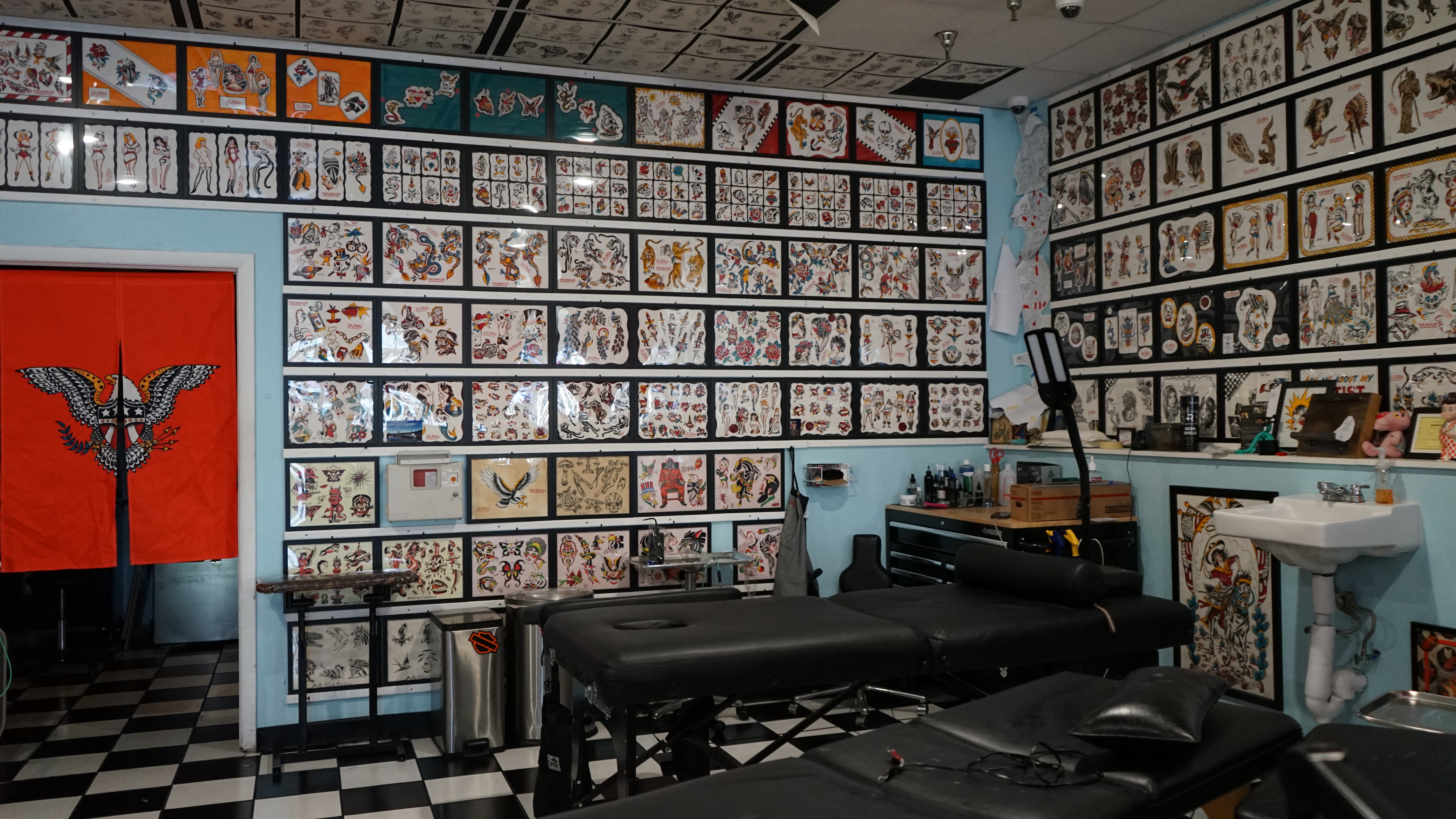 The Parlor barber and tattoo shop